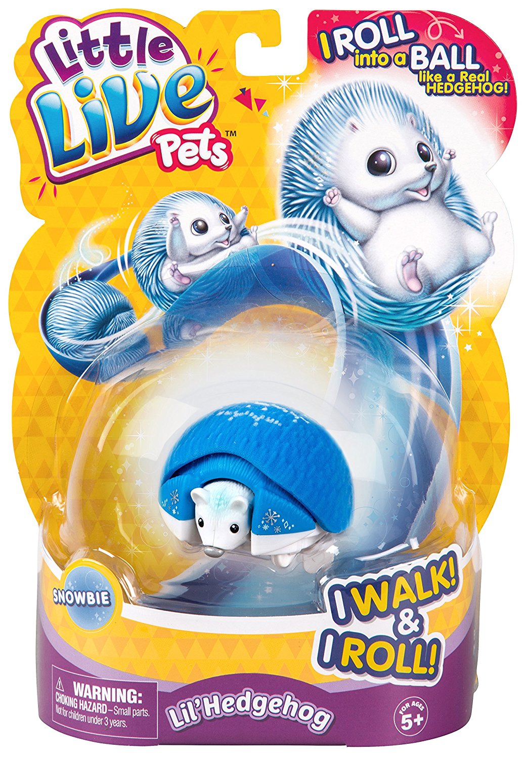 Интерактивная игрушка Little Live Pets – Ежик Snowbie  