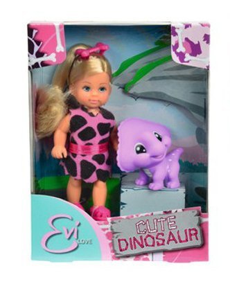 Кукла Еви с динозавриком  