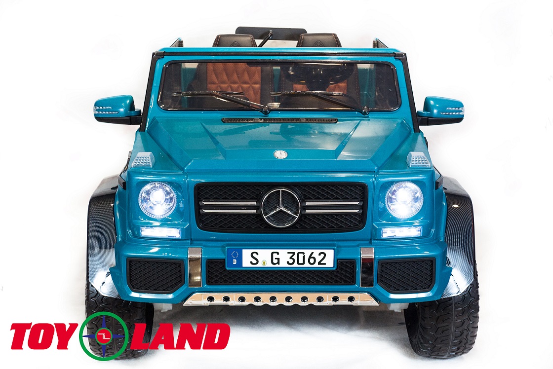 Электромобиль ToyLand Mercedes-Benz Maybach G650 AMG синего цвета  