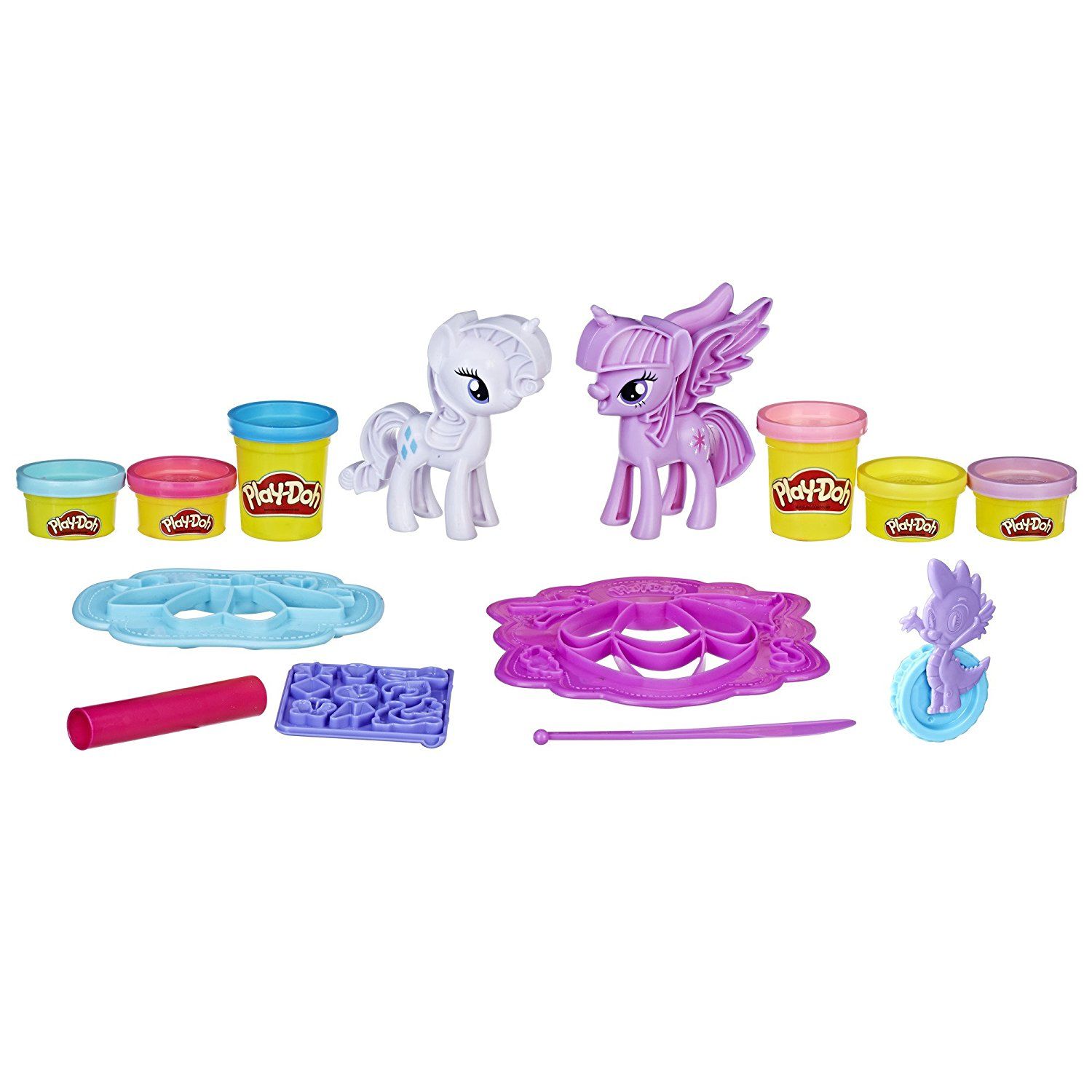 Игровой набор Play-Doh - Твайлайт и Рарити  