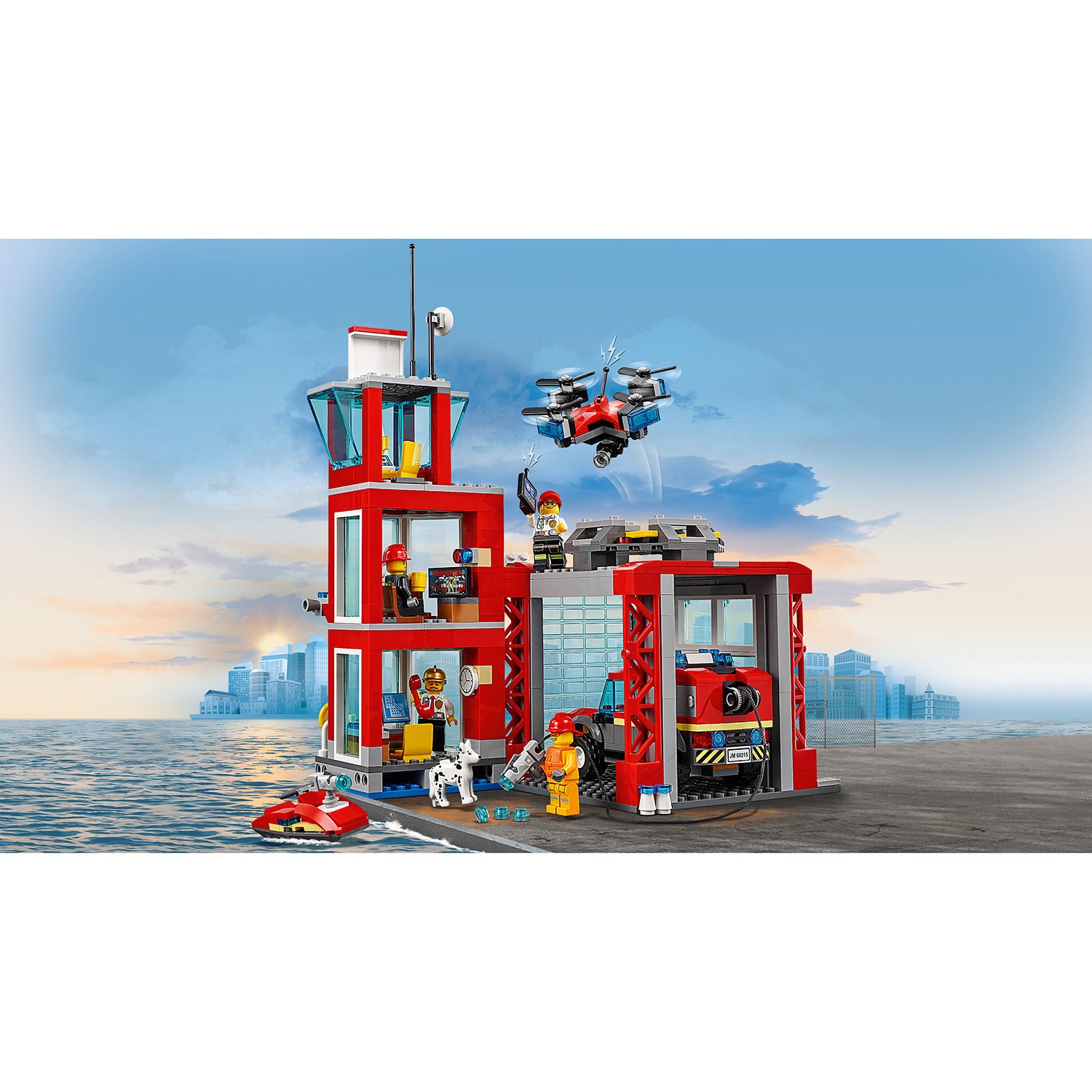 Конструктор Lego® City Fire - Пожарное депо  
