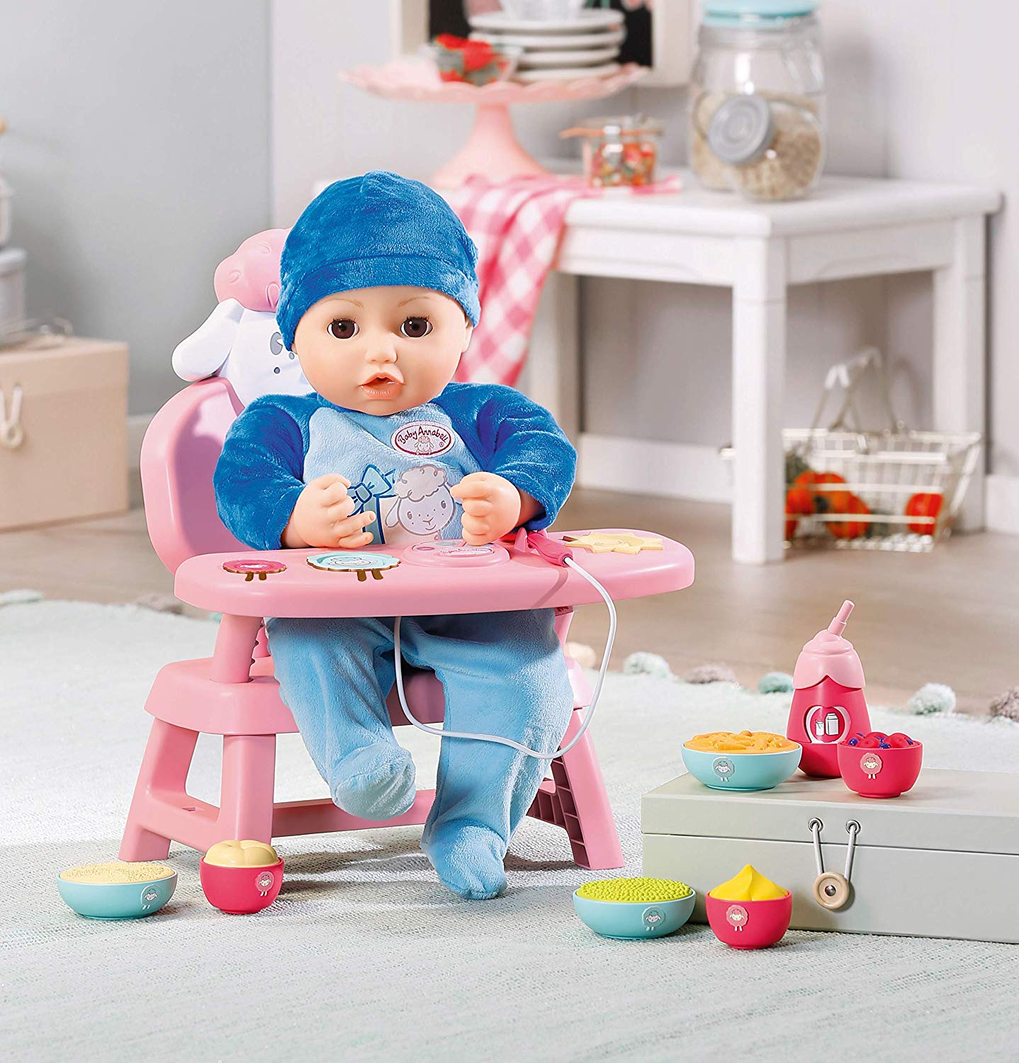 Игрушка Baby Annabell - Обеденный стол, свет и звук  