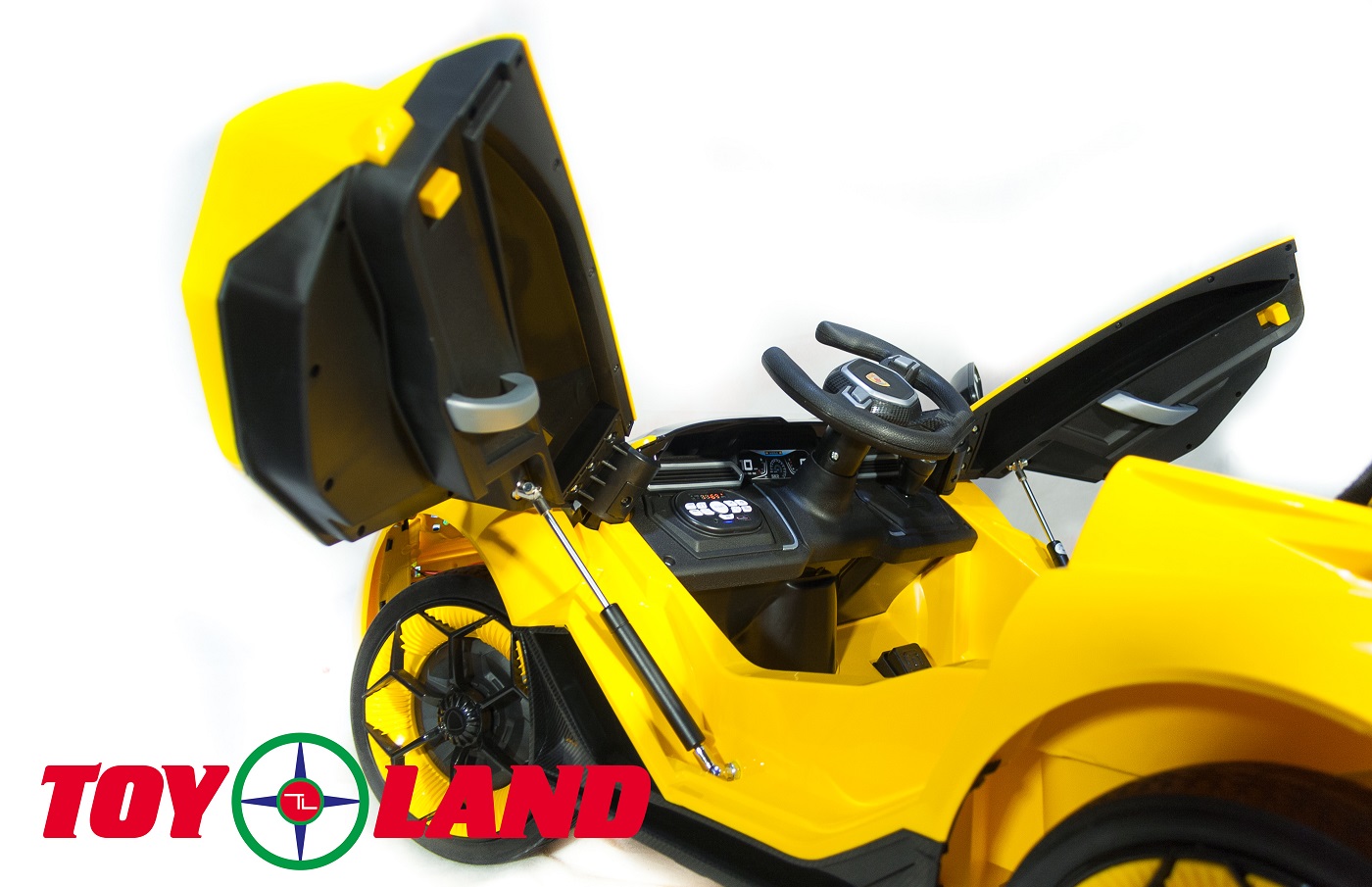 Электромобиль ToyLand Lamborghini YHK2881 желтого цвета 
