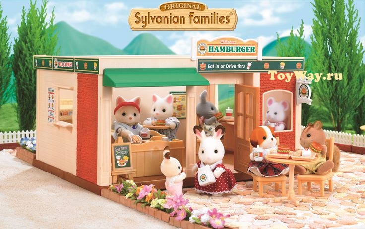 Sylvanian Families Ресторан Гамбургер Sylvanian Families Ресторан ГамбургерДома и Рестораны<br>Sylvanian Families Ресторан Гамбургер<br>