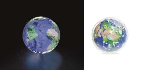 Надувной мяч - Земля с подсветкой, 61 см  