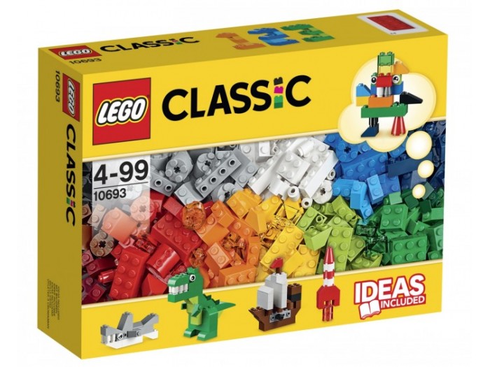 Lego Classic. Дополнение к набору для творчества – яркие цвета  