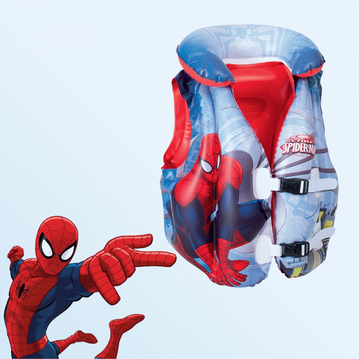 Жилет для плавания Spider-Man, 51 х 46 см  
