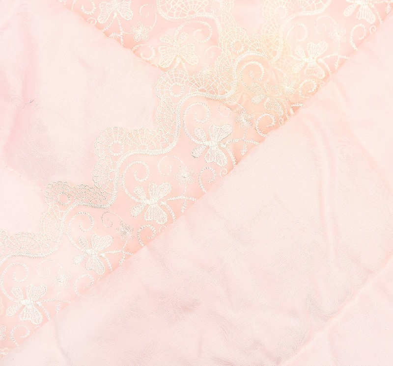 Конверт-одеяло на выписку, сатин-жаккард, розовый  