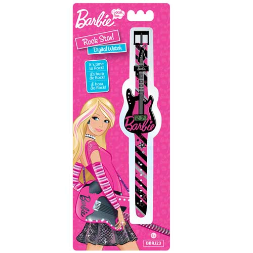 Часы наручные электронные из серии Barbie - Звезда Рока Часы наручные электронные из серии Barbie - Звезда РокаДетские часы<br>Часы наручные электронные из серии Barbie - Звезда Рока<br>