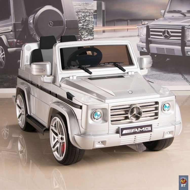 Электромобиль DMD-G55 Mercedes-Benz AMG NEW Version 12V R/C silver с резиновыми колесами
Электромобиль DMD-G55 Mercedes-Benz AMG NEW Version 12V R/C silver с резиновыми колесами