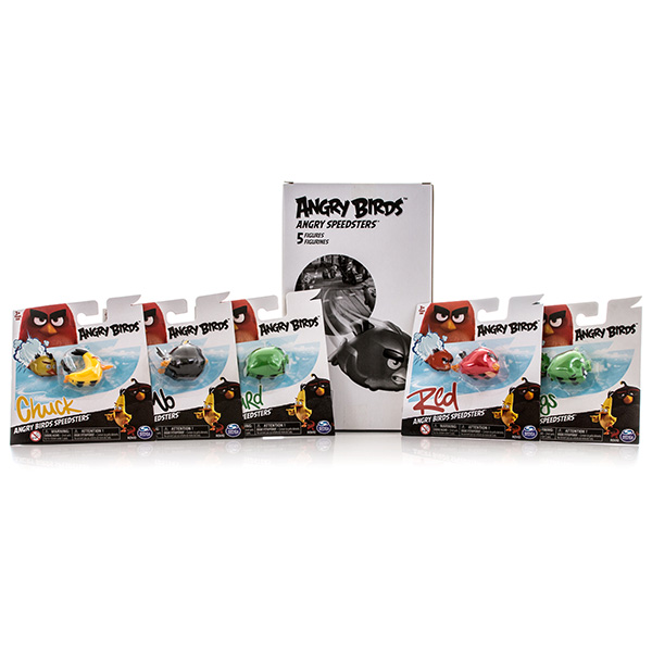 Игрушка из серии «Angry Birds» - набор из 5 птичек на колесах Игрушка из серии «Angry Birds» - набор из 5 птичек на колесахAngry Birds<br>Игрушка из серии «Angry Birds» - набор из 5 птичек на колесах<br>