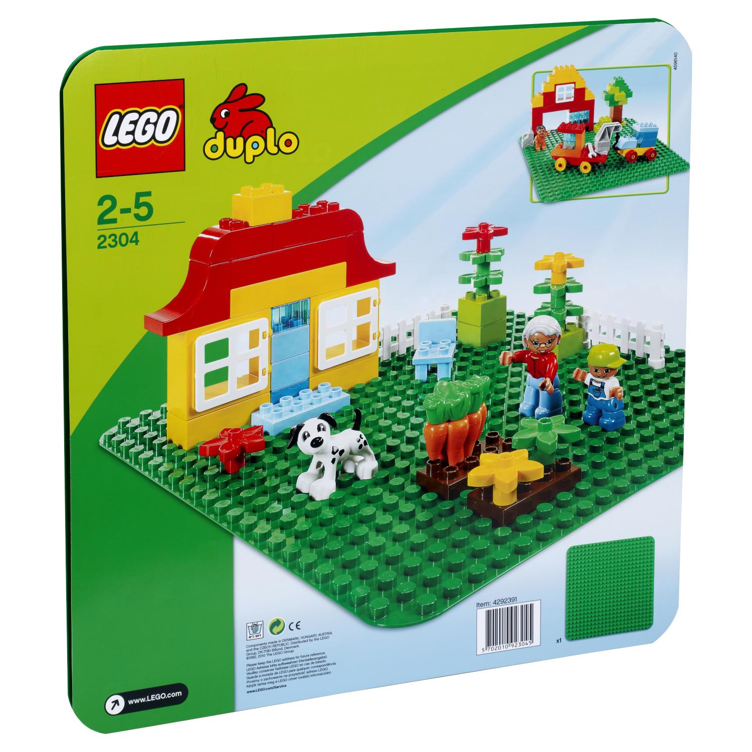 Большая строительная пластина для конструктора Lego Duplo  