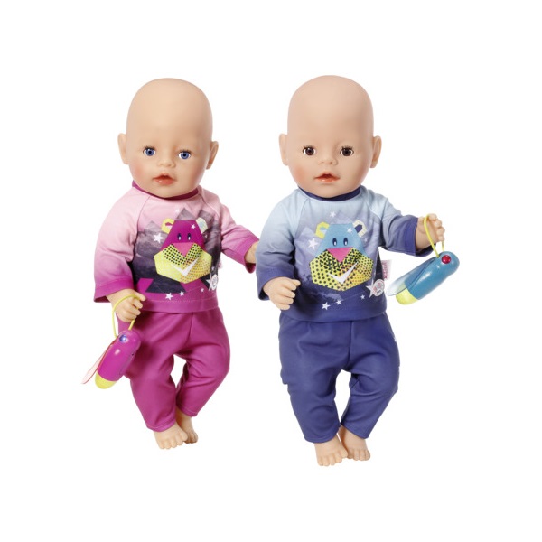 Одежда для куклы Baby Born - Удобный костюмчик и светлячок-ночник  