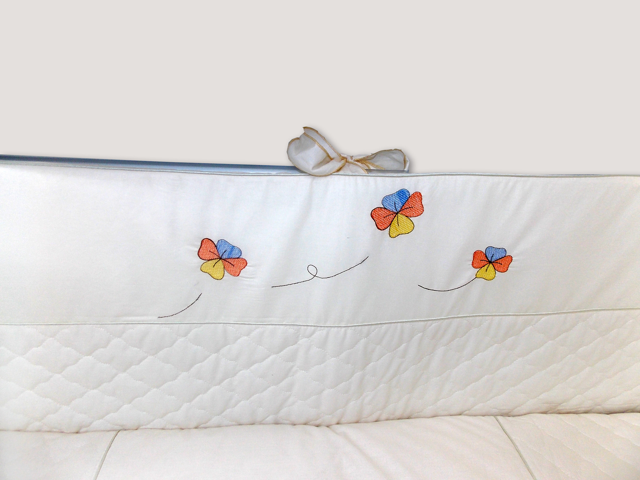 Комплект в кроватку - Мишутка на бревнышке, 6 предметов  