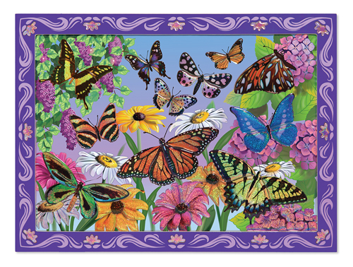 Мозаика - Цветочная поляна из серии Творчество  