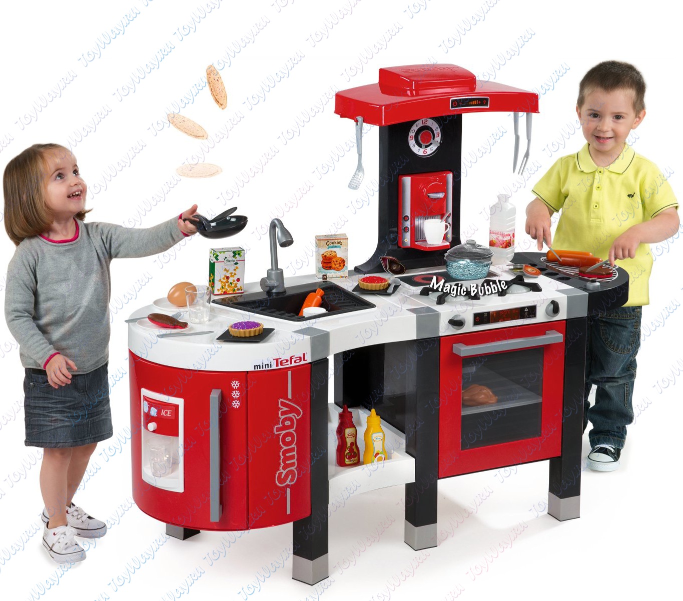 Детская кухня Tefal Французское прикосновение French Touch с водой + подарок тостер Tefal Детская кухня Tefal Французское прикосновение French Touch с водой + подарок тостер TefalДетские игровые кухни<br>Детская кухня Tefal Французское прикосновение French Touch с водой + подарок тостер Tefal<br>