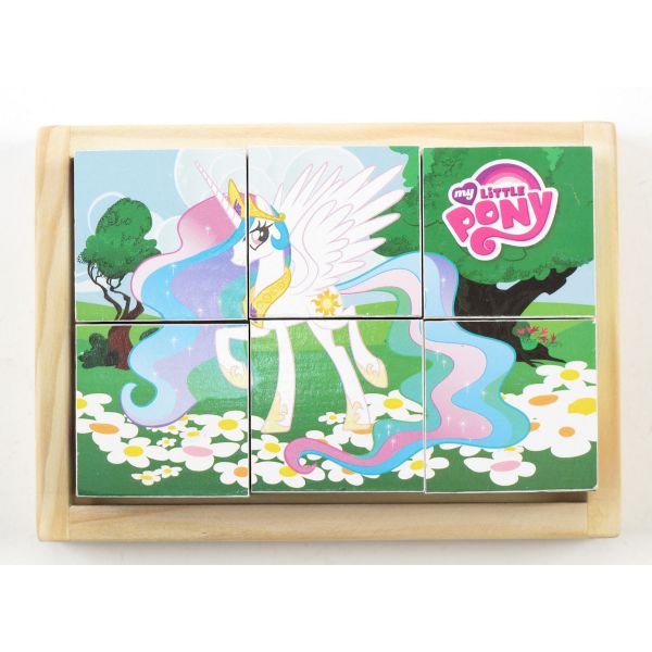 Деревянные кубики «My Little Pony» 6 шт. Деревянные кубики «My Little Pony» 6 шт.Кубики<br>Деревянные кубики «My Little Pony» 6 шт.<br>