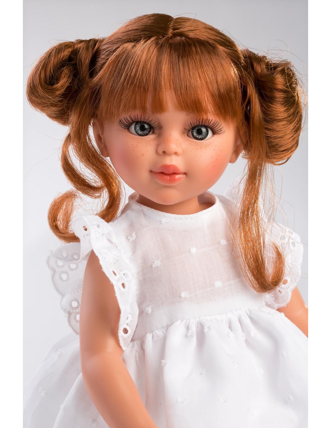 Кукла Сабрина 40 см в платье и сапогах  