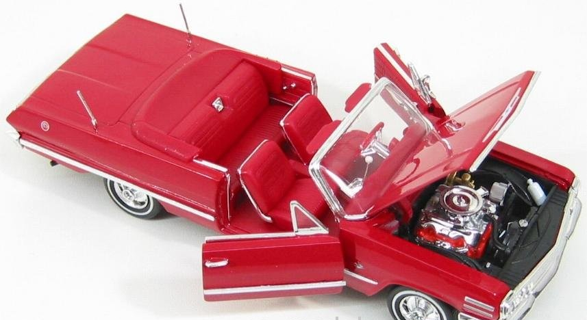 Модель машины Chevrolet Impala 1963, масштаб 1:24  