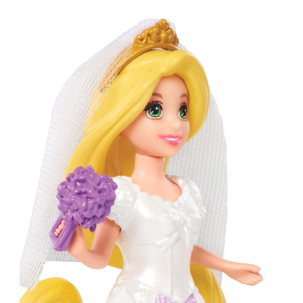 Набор мини-кукол - Сказочная свадьба - Рапунцель и Принц Юджин  