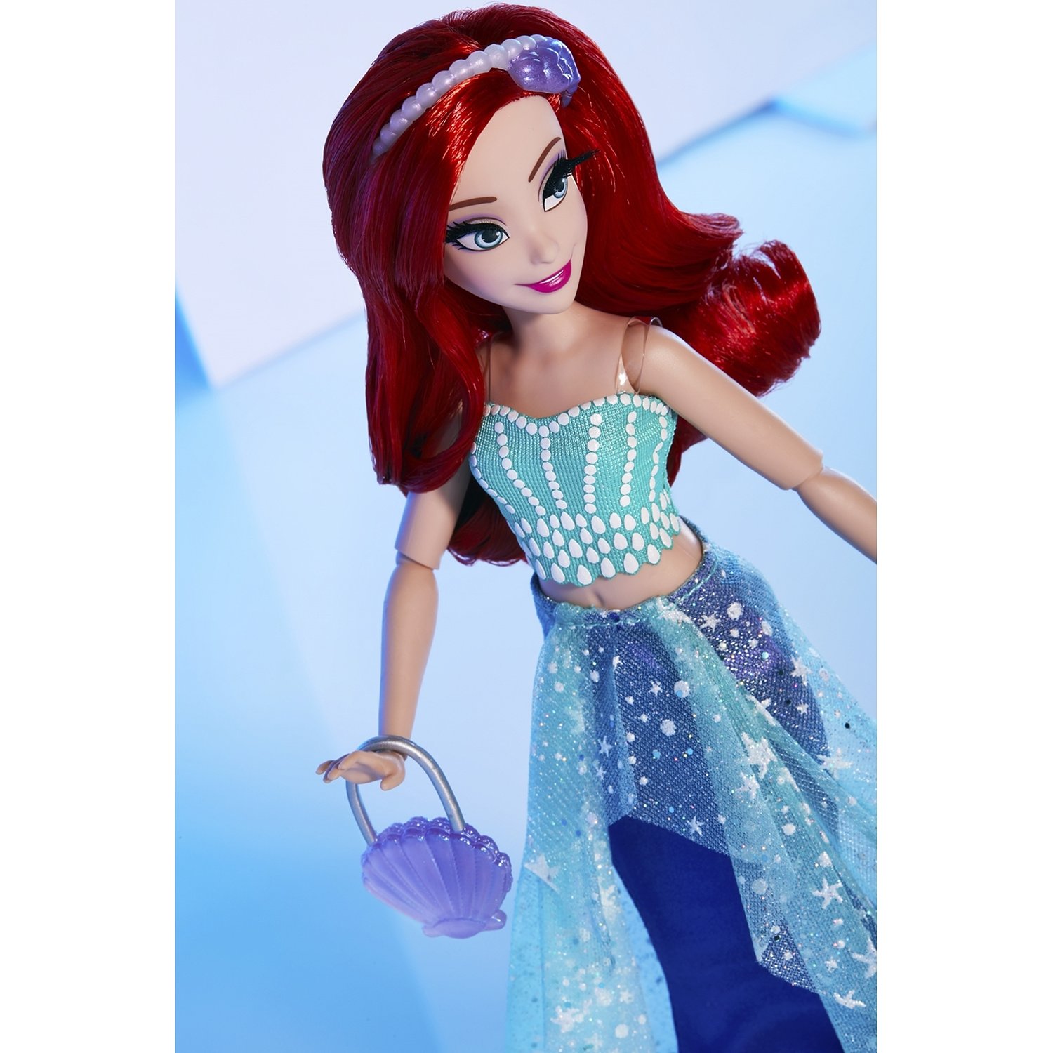 Кукла из серии Принцесса Дисней - Модная Ариэль с аксессуарами  