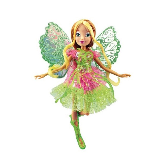 Кукла Winx Club Баттерфликс-2. Двойные крылья Flora Кукла Winx Club Баттерфликс-2. Двойные крылья FloraКуклы Винкс (Winx)<br>Кукла Winx Club Баттерфликс-2. Двойные крылья Flora<br>