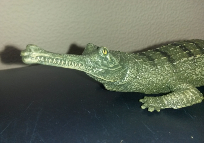 Игровая фигурка - Крокодил Гангский гавиал  