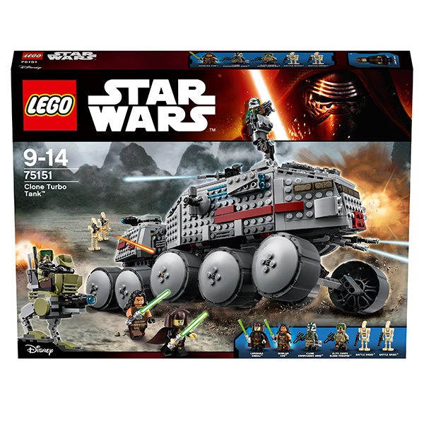 Конструктор Lego Star Wars - Турботанк Клонов  