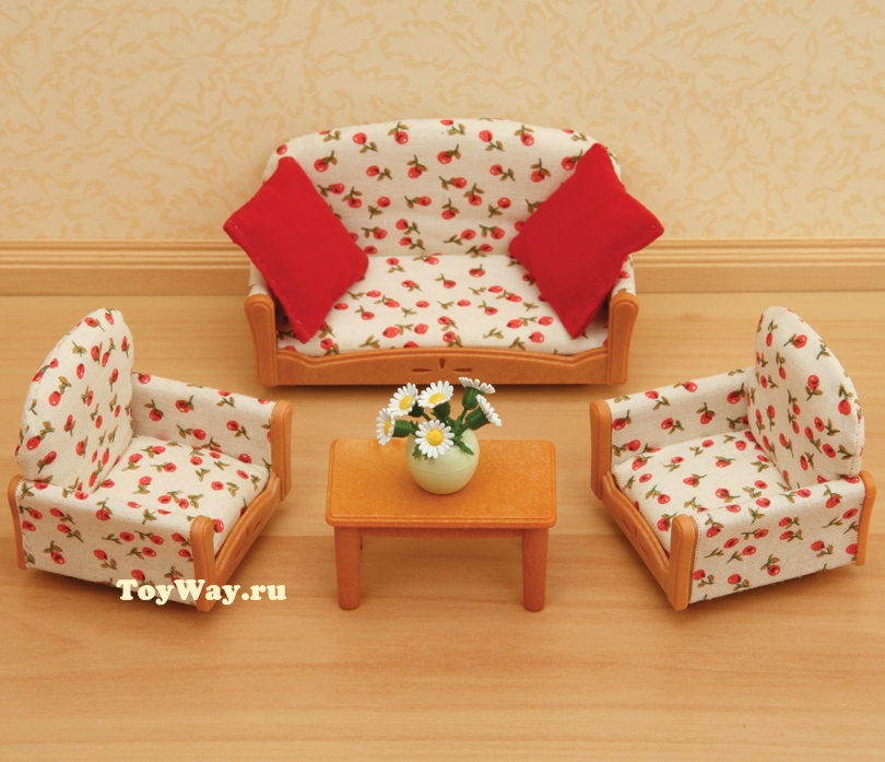 Sylvanian Families - Мягкая мебель для гостиной  