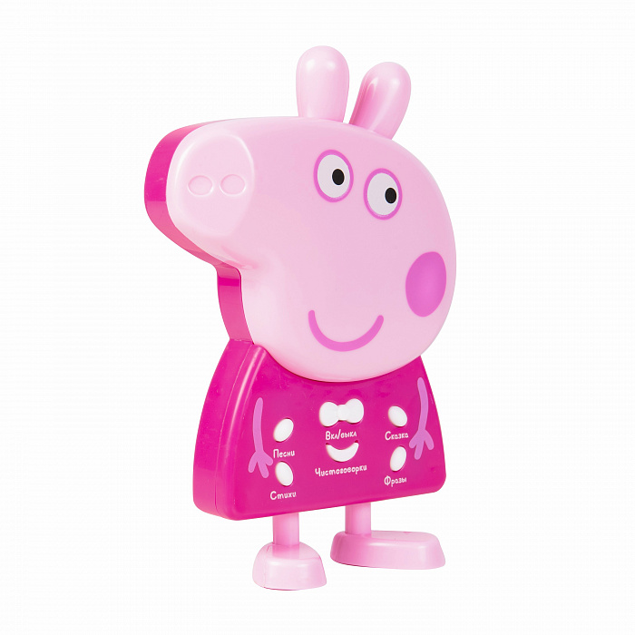 Интерактивная фигурка со звуком. ТМ Peppa Pig - Свинка Пеппа, свет и звук  
