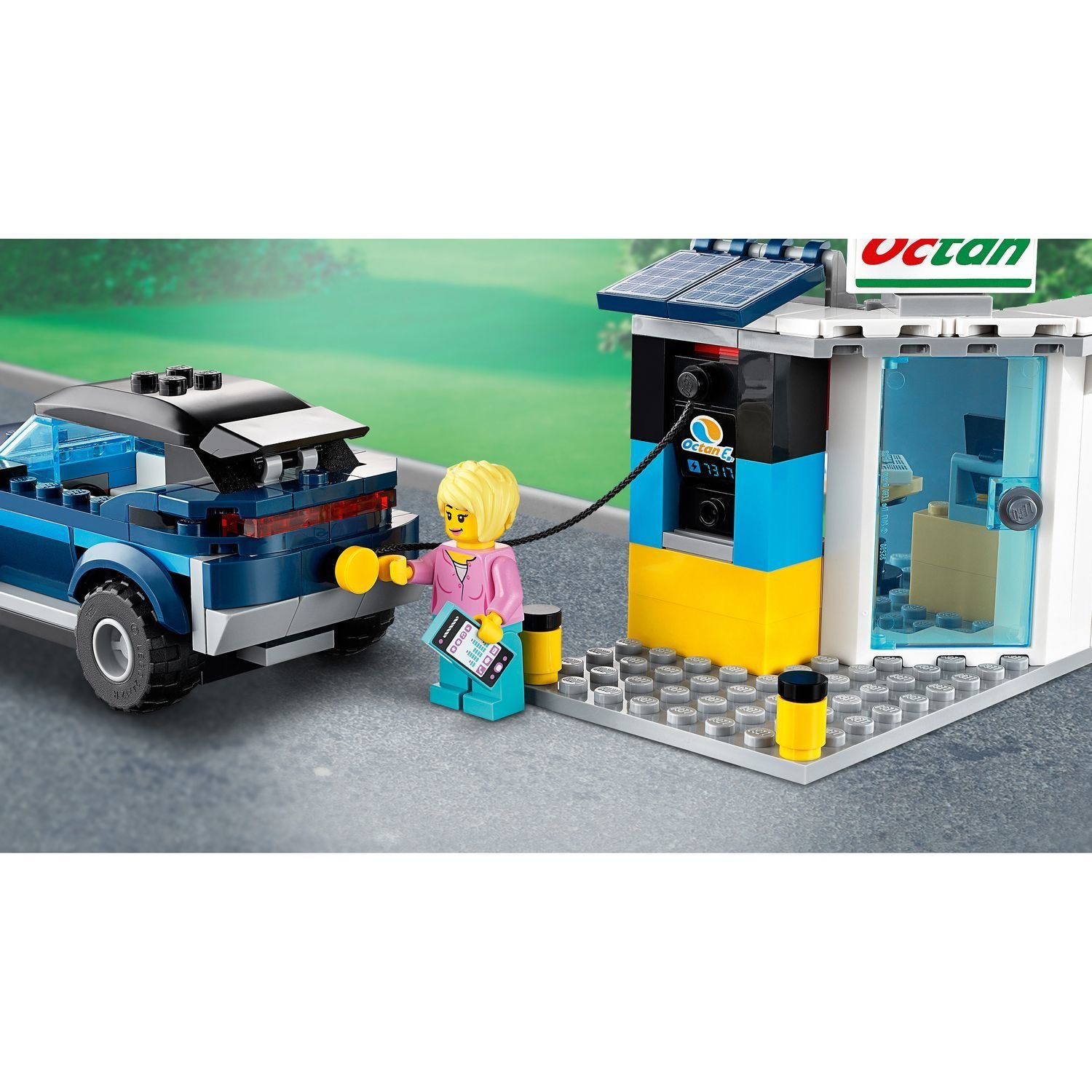 Конструктор Lego City Turbo Wheels Станция технического обслуживания  