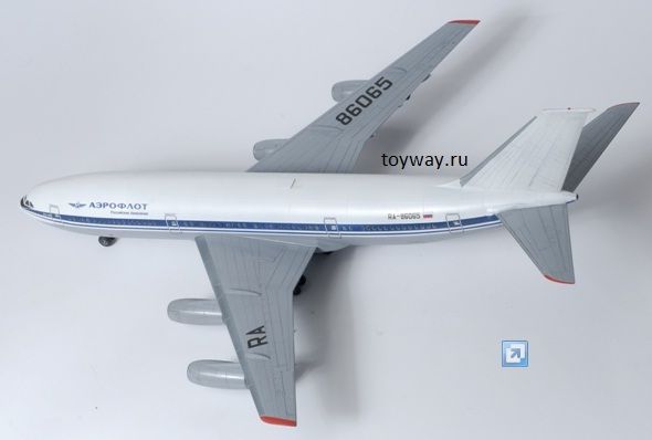 Сборная модель - Авиалайнер Ил-86, масштаб 1:144  