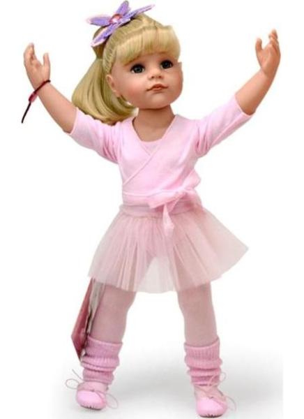Кукла - Ханна балерина, блондинка, 50 см  