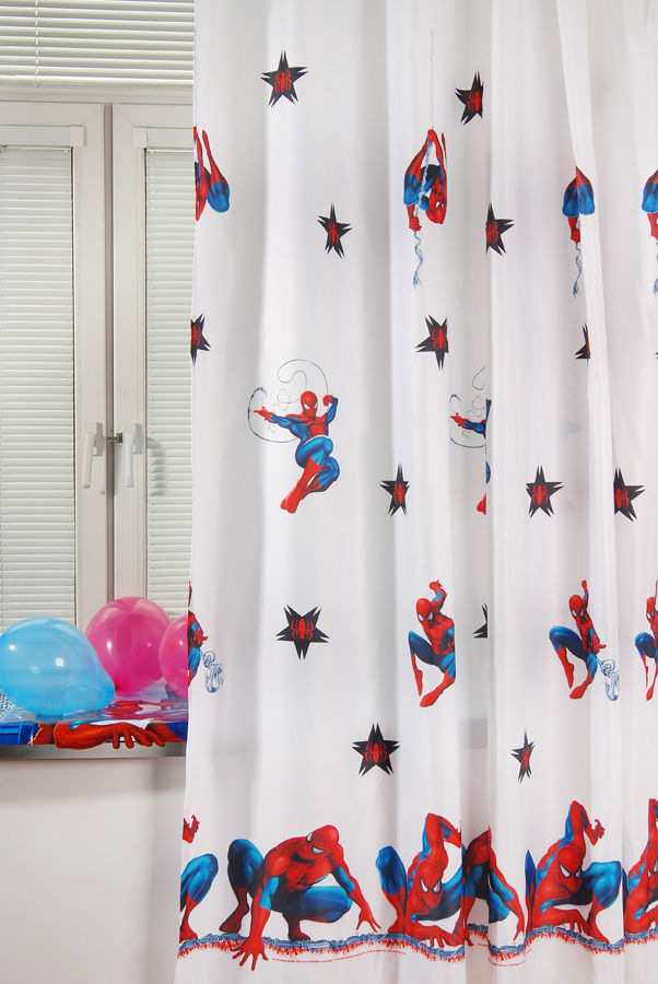 Портьера детская - Spider-Man, белый Портьера детская - Spider-Man, белыйДекор и хранение<br>Портьера детская - Spider-Man, белый<br>