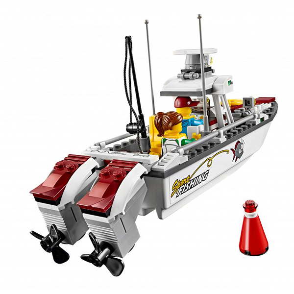 Lego City. Рыболовный катер  