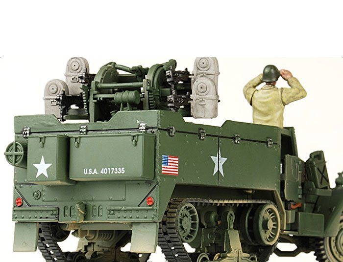 Коллекционная модель - Многоствольный самоходный пулемёт M16, США, 1:32