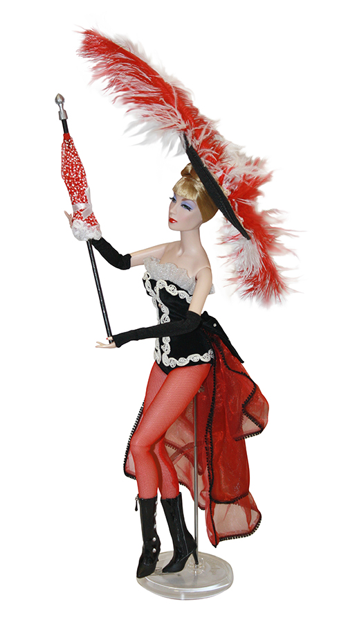 Кукла - Танцовщица из Мулен Руж, 41 см  