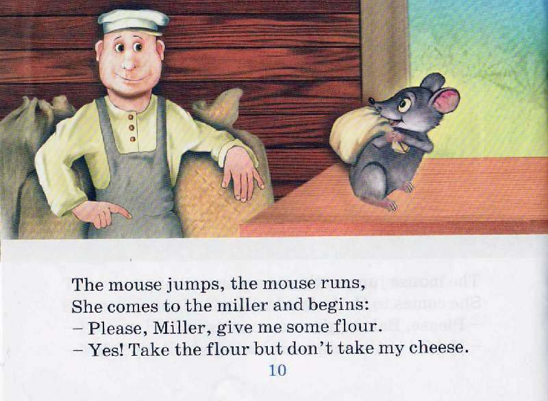 Книга на английском языке – Кошка и мышка/The Cat and the Mouse  