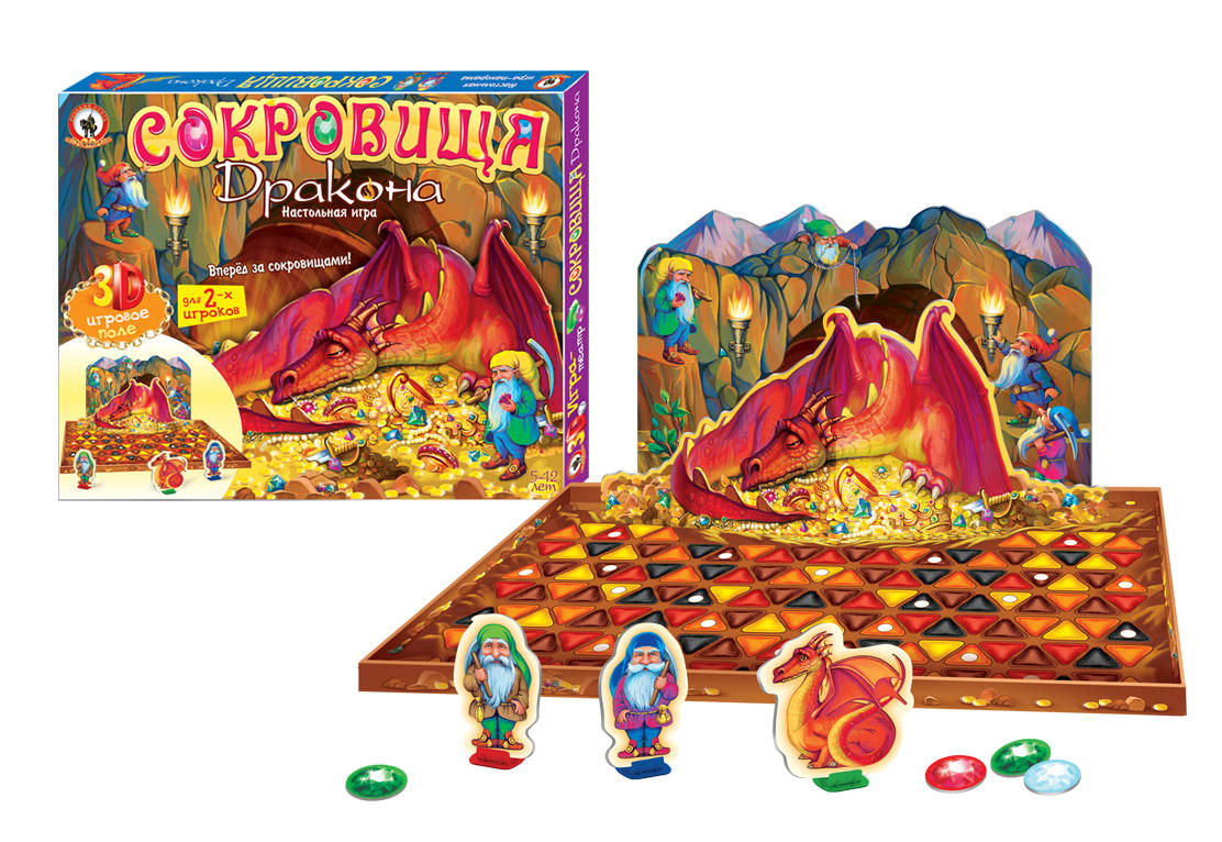 Игра-театр - Сокровища дракона Игра-театр - Сокровища драконаРазвивающие<br>Игра-театр - Сокровища дракона<br>