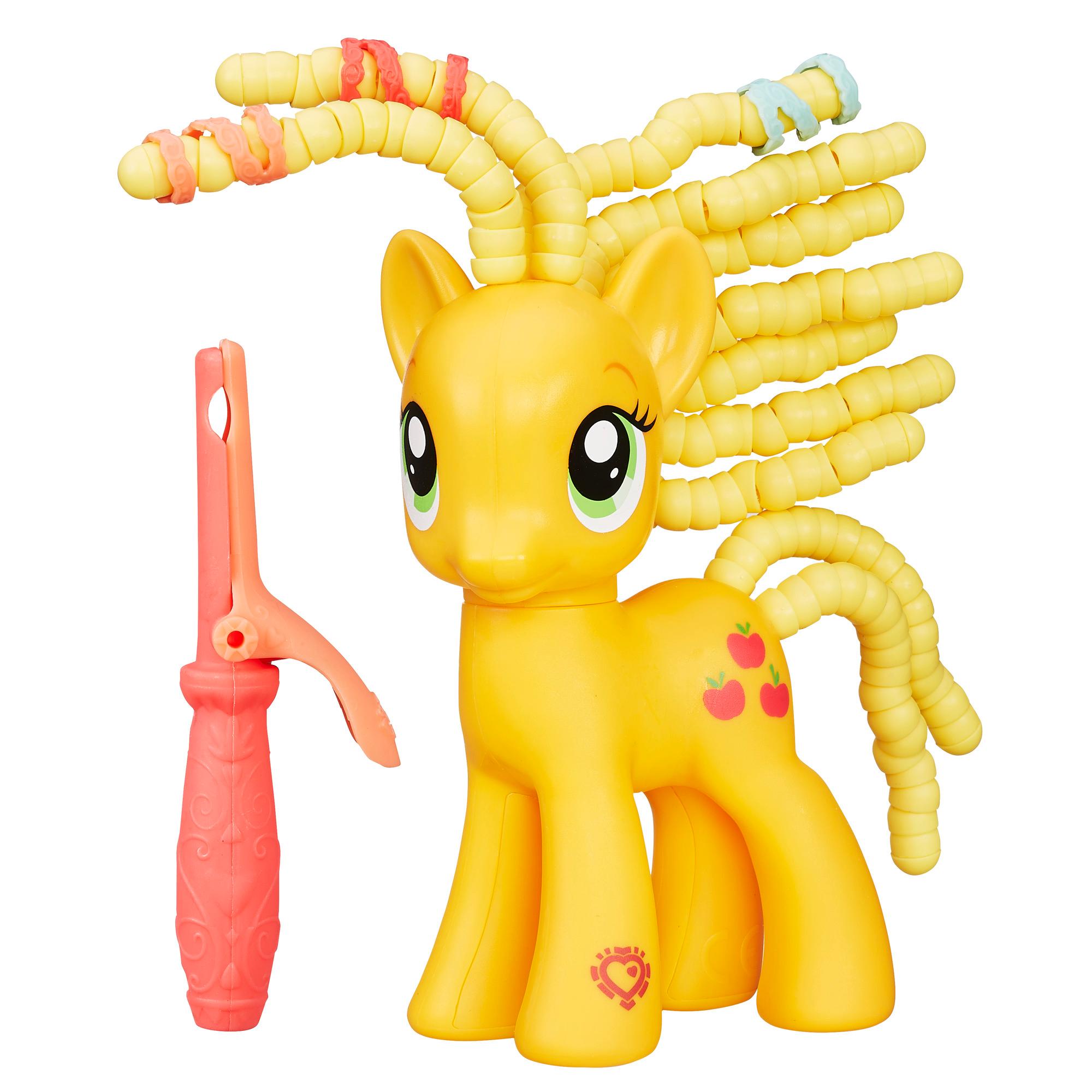 Игровой набор My Little Pony Пони с разными прическами - Эпплджек Игровой набор My Little Pony Пони с разными прическами - ЭпплджекМоя маленькая пони (My Little Pony)<br>Игровой набор My Little Pony Пони с разными прическами - Эпплджек<br>