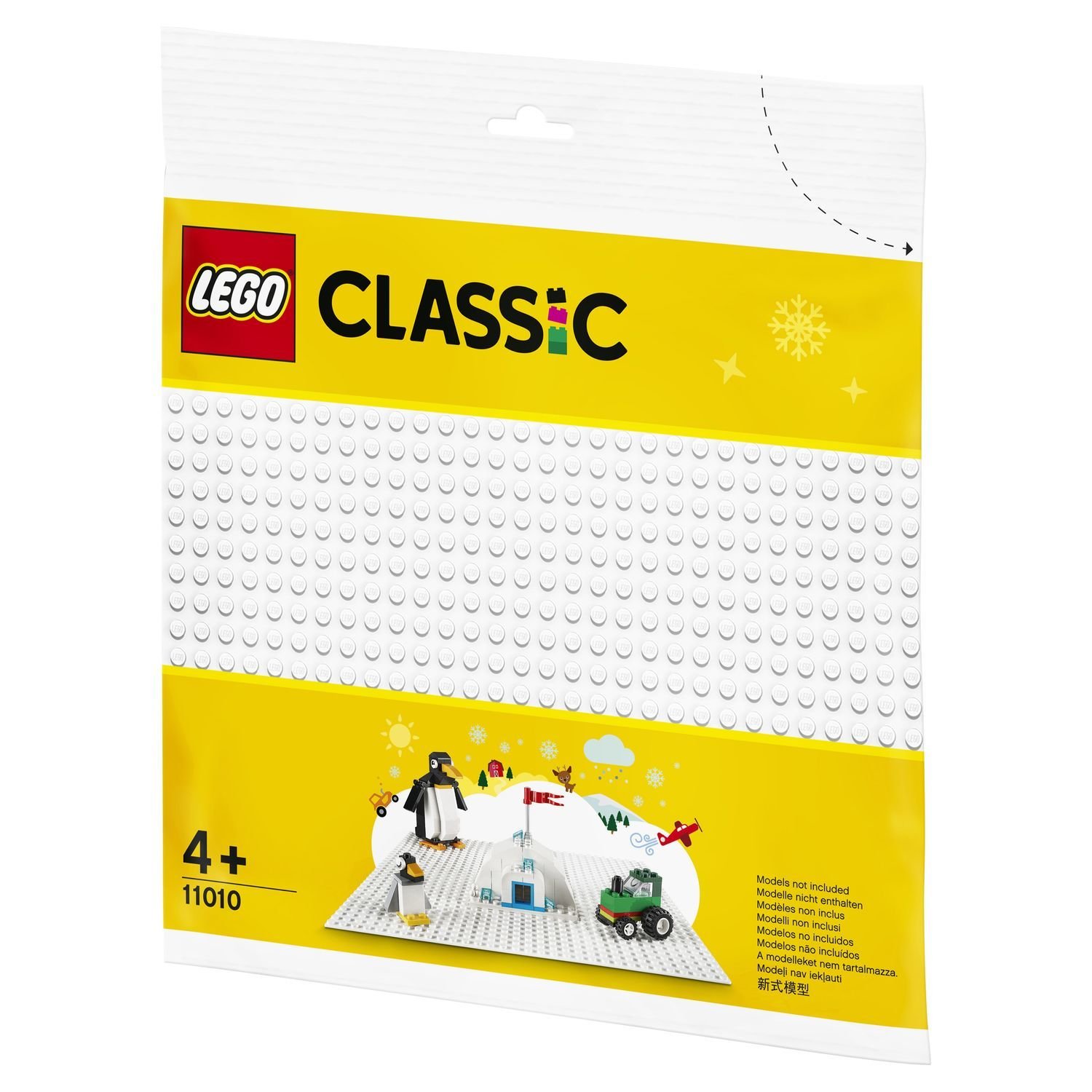 Конструктор Lego® Classic - Белая базовая пластина  