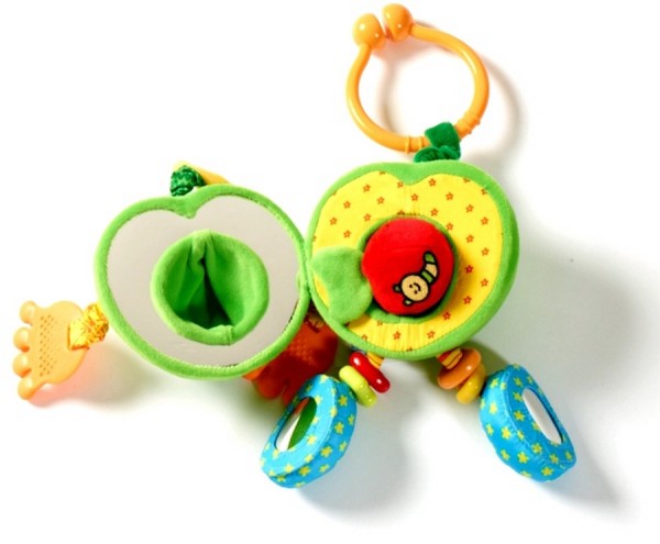  Развивающая игрушка зеленое яблочко Энди, серия "Друзья фрукты"  