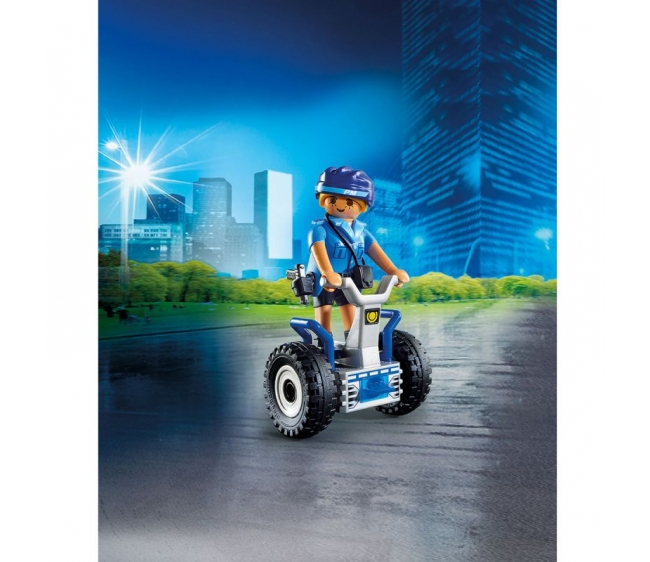 Игровой набор из серии Полиция: Полицейский на балансирующей гоночной машине  
