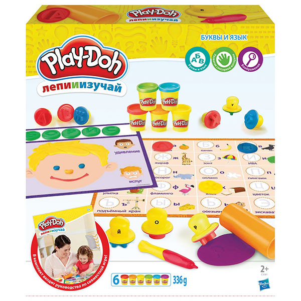 Игровой набор Play-Doh - Буквы и языки  