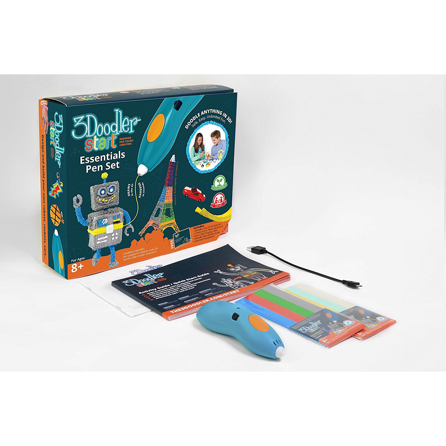 3Д Ручка 3doodler Start, базовый набор E-Comm