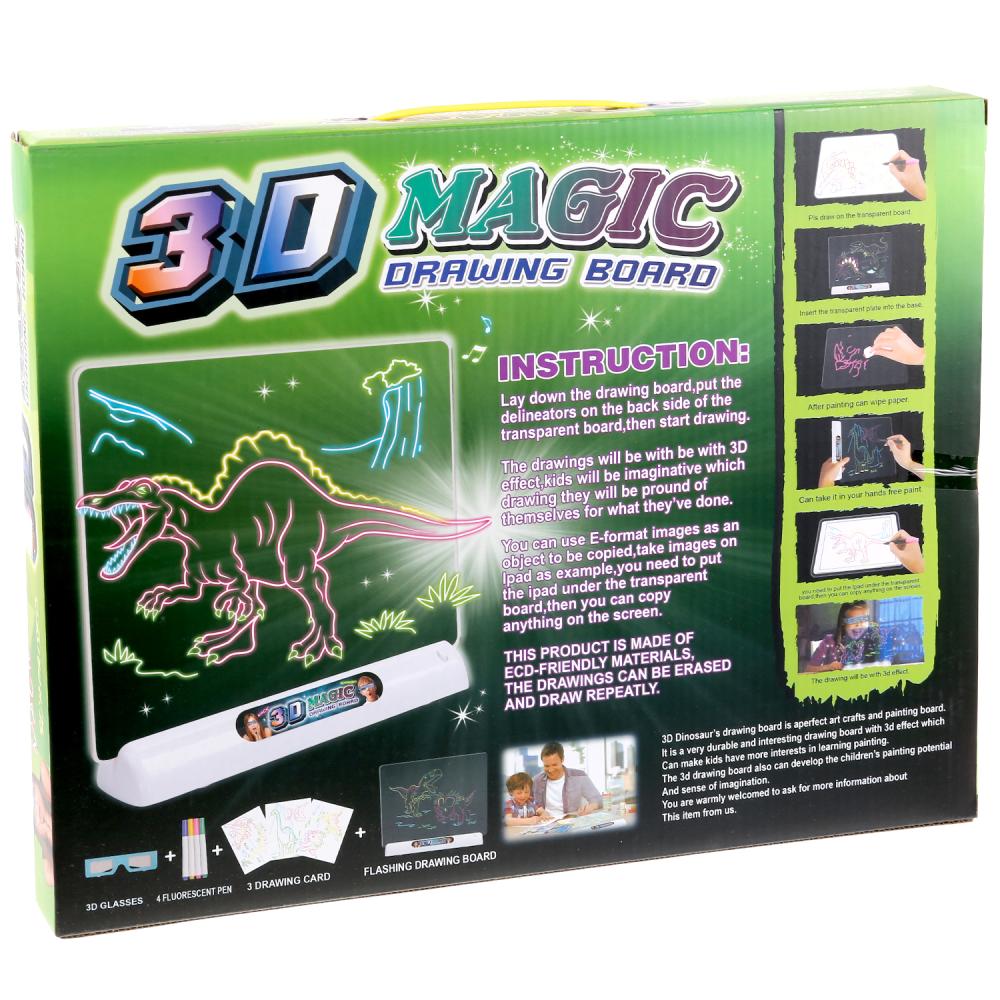 Доска для рисования - 3D Magic drawing board  