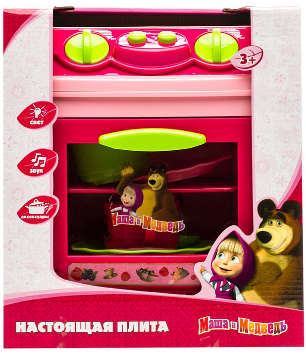 Плита из серии “Маша и медведь”