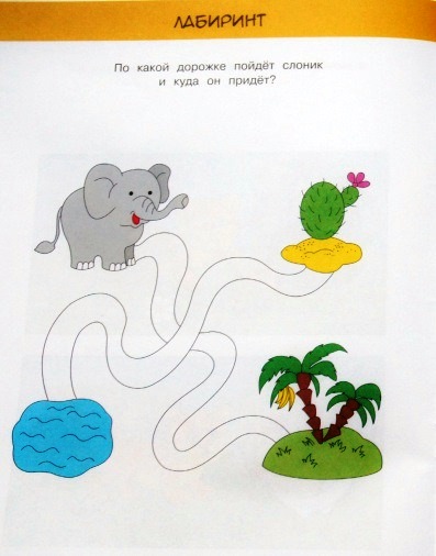 Книга с наклейками Земцова О.Н. «Развиваем интеллект» из серии Дошкольная мозаика для детей от 2 до 3 лет  