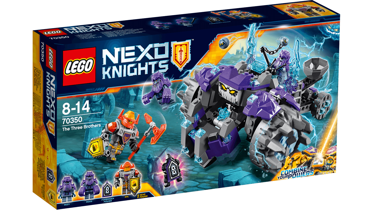 Lego Nexo Knights. Три брата  