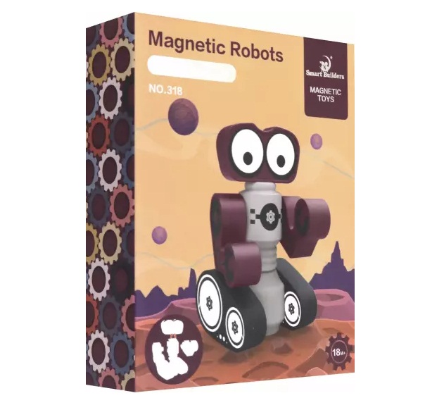 Конструктор магнитный - Робот  